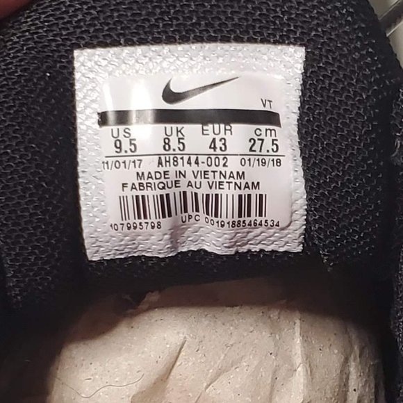 Nike Air Max 97 Plus Black Shock Orange (Men's 9.5us) - Picture 3 of 10